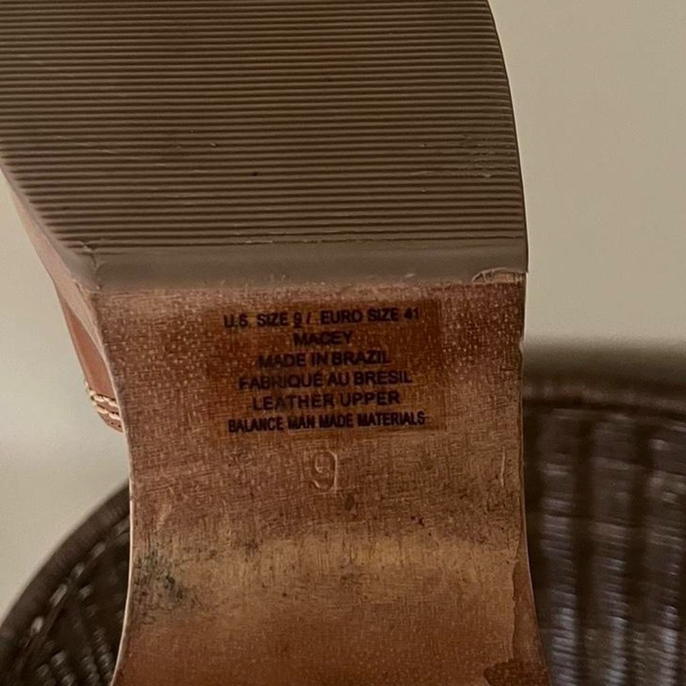 70s Inspired Patchwork Sandals - image 3